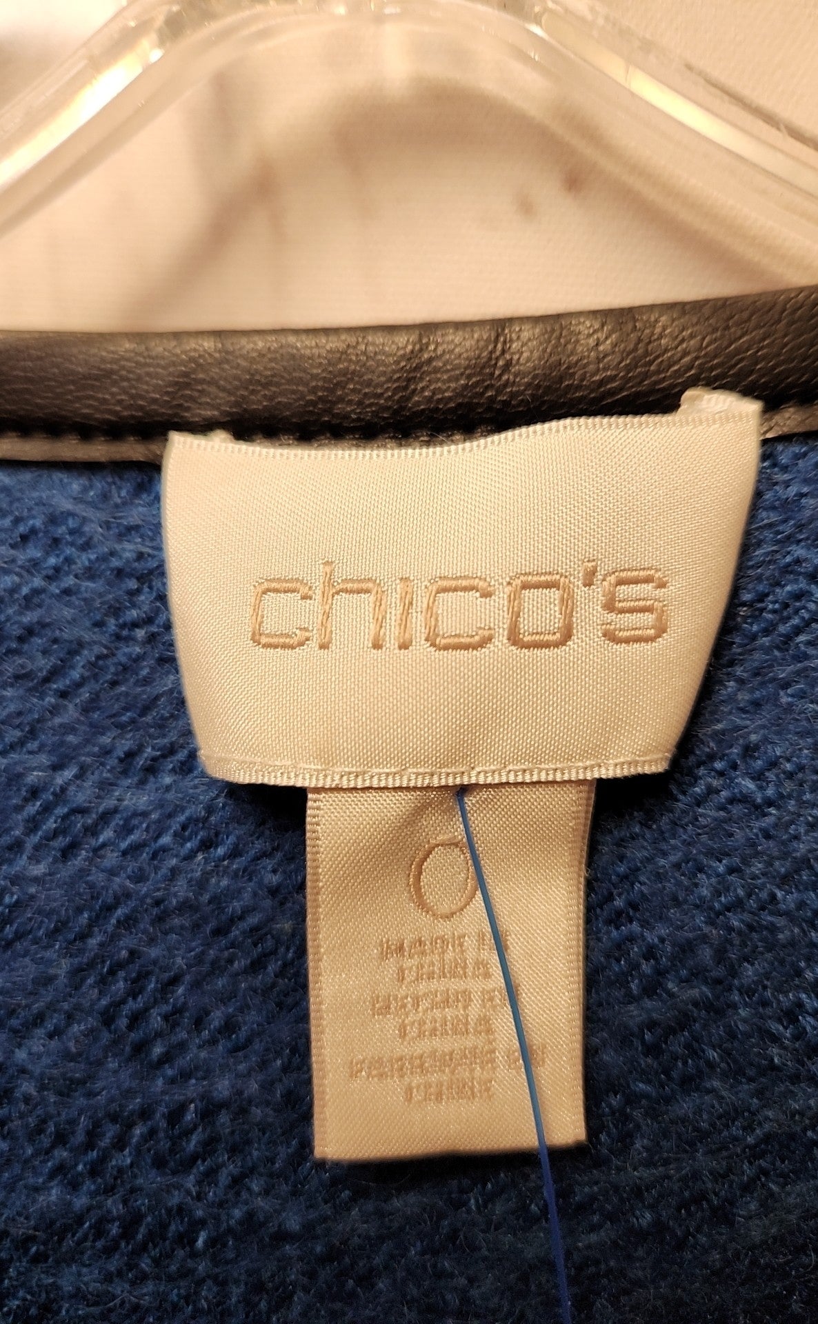 Chico's Women's Size S Blue Jacket