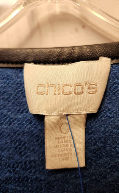 Chico's Women's Size S Blue Jacket