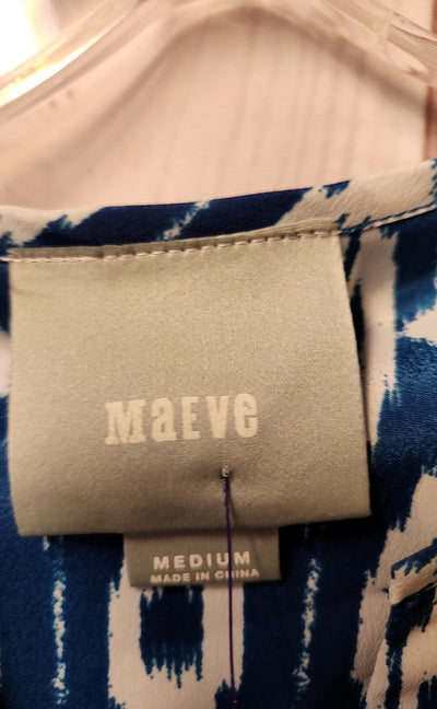 Maeve Anthropologie Women's Size M Blue Dress