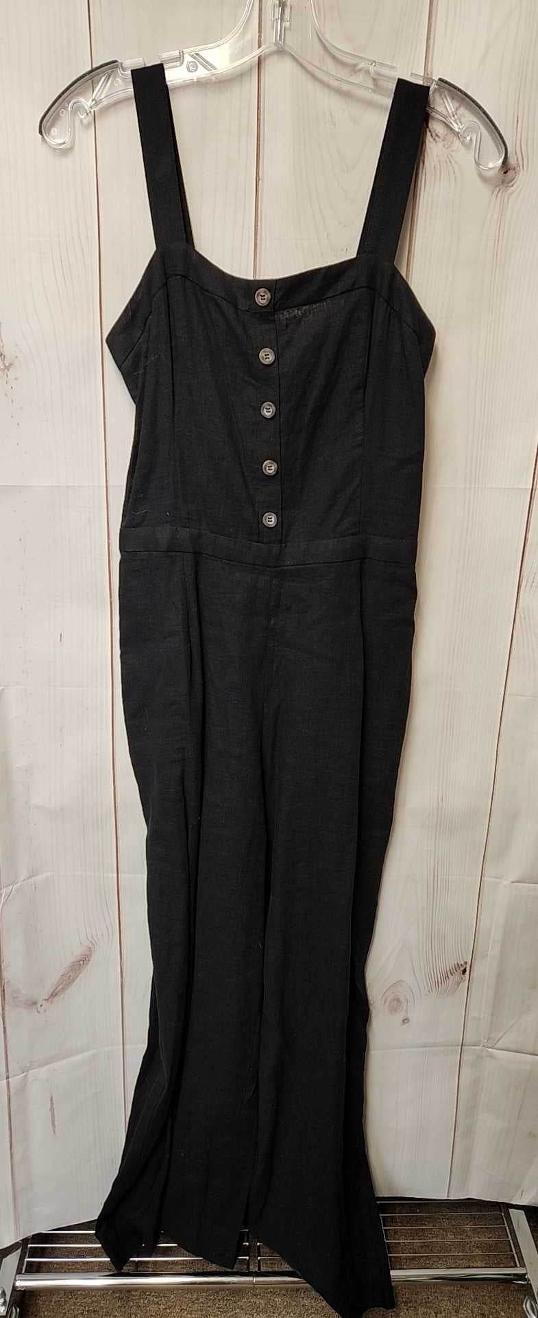 Zara Women's Size M Black Jumpsuit