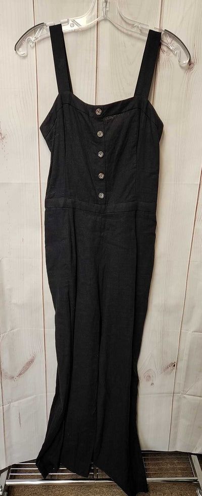 Zara Women's Size M Black Jumpsuit