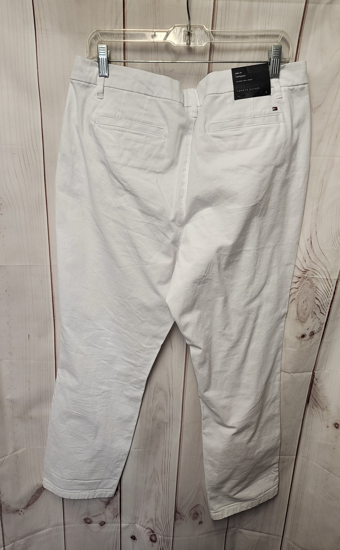 NWT Tommy Hilfiger Women's Size 14 White Pants