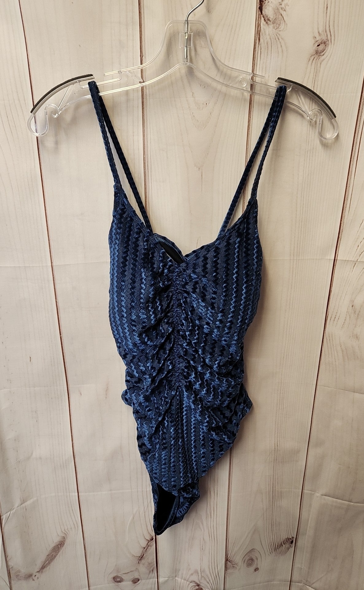NWT Cupshe Women's Size L Navy Swimsuit