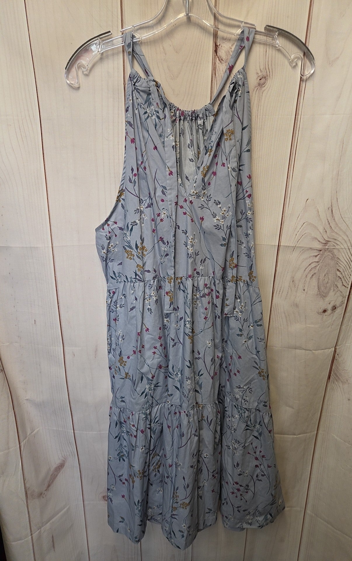 a new day blue floral dress Women's Size XXL Size:Coat Size 54 Girls' Dress Shoes | BS-1-10-7D-SG This sleeveless sundress tailored