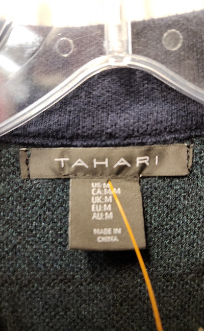 Tahari Women's Size M Navy Cardigan