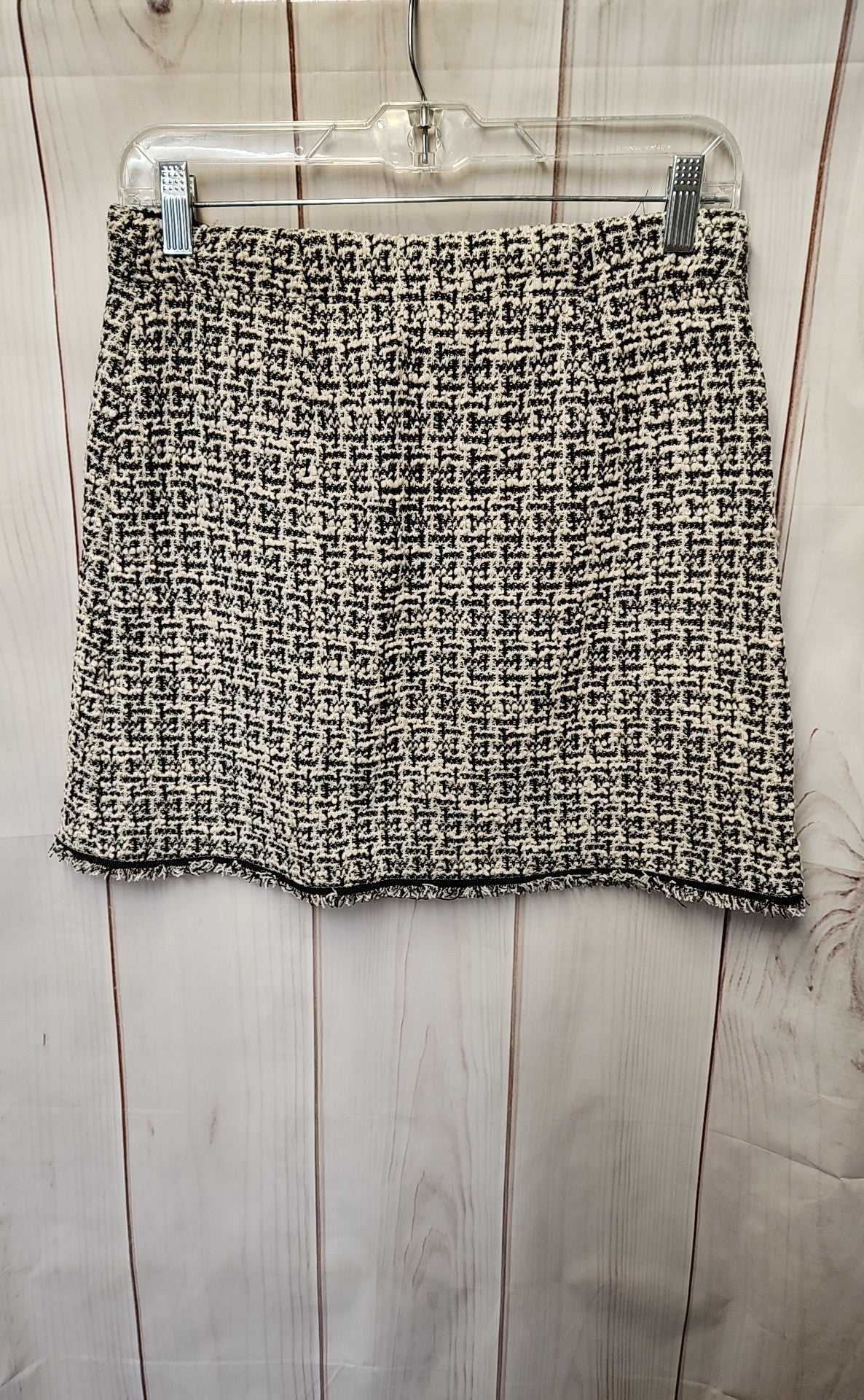 NWT Max Studio Women's Size M White & Black Skirt