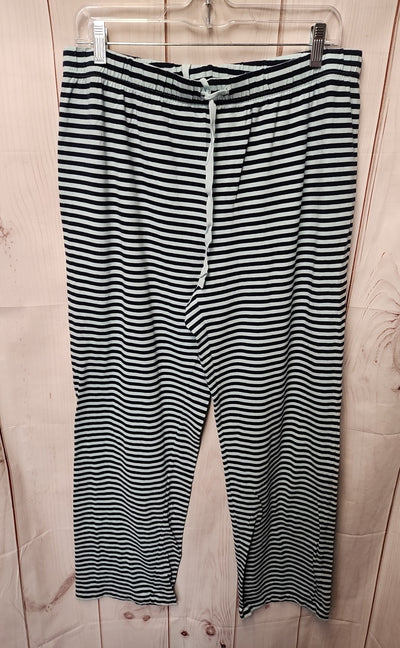 Lands End Women's Size M Blue PJ Bottoms