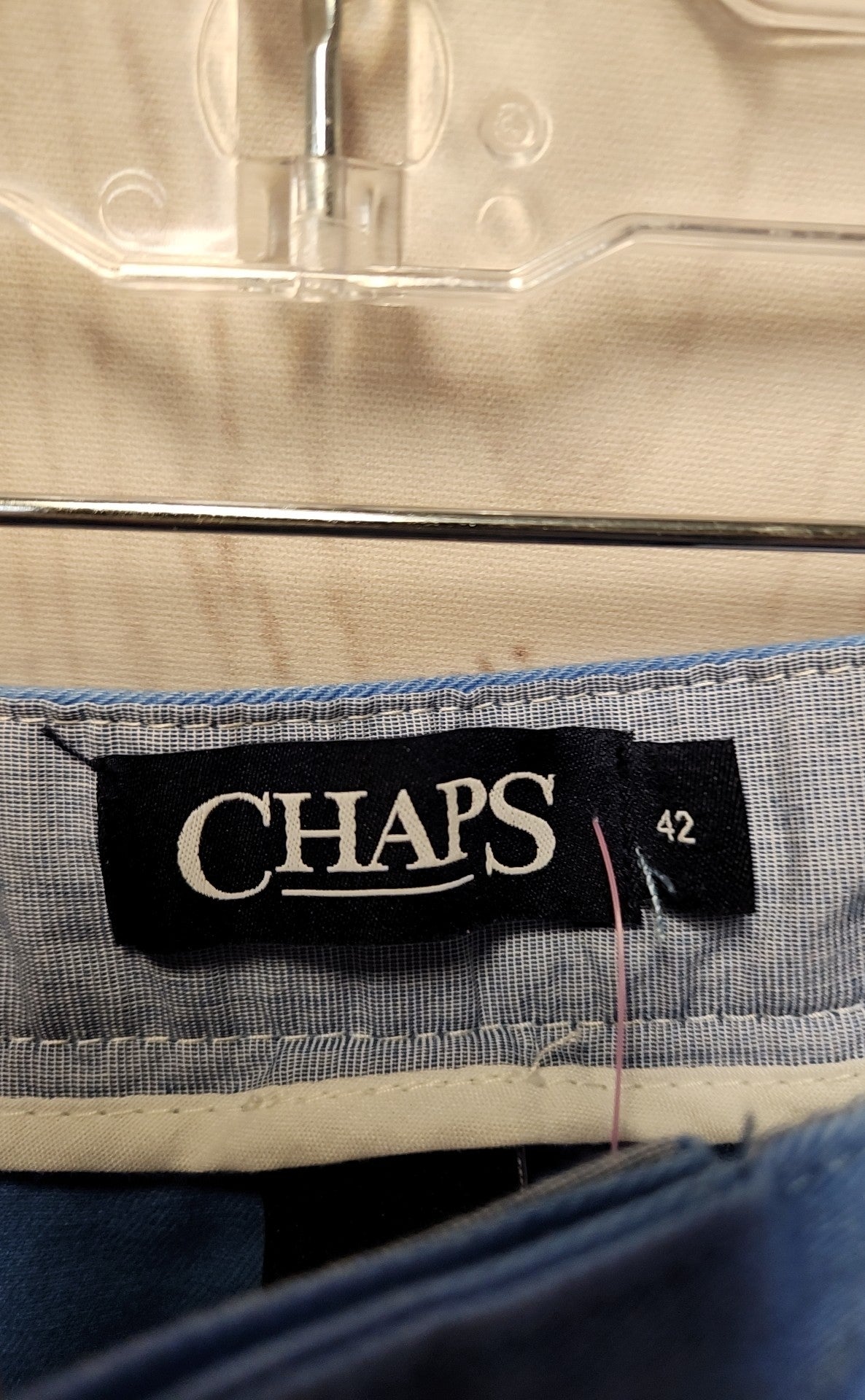 NWT Chaps Men's Size 42 Blue Shorts