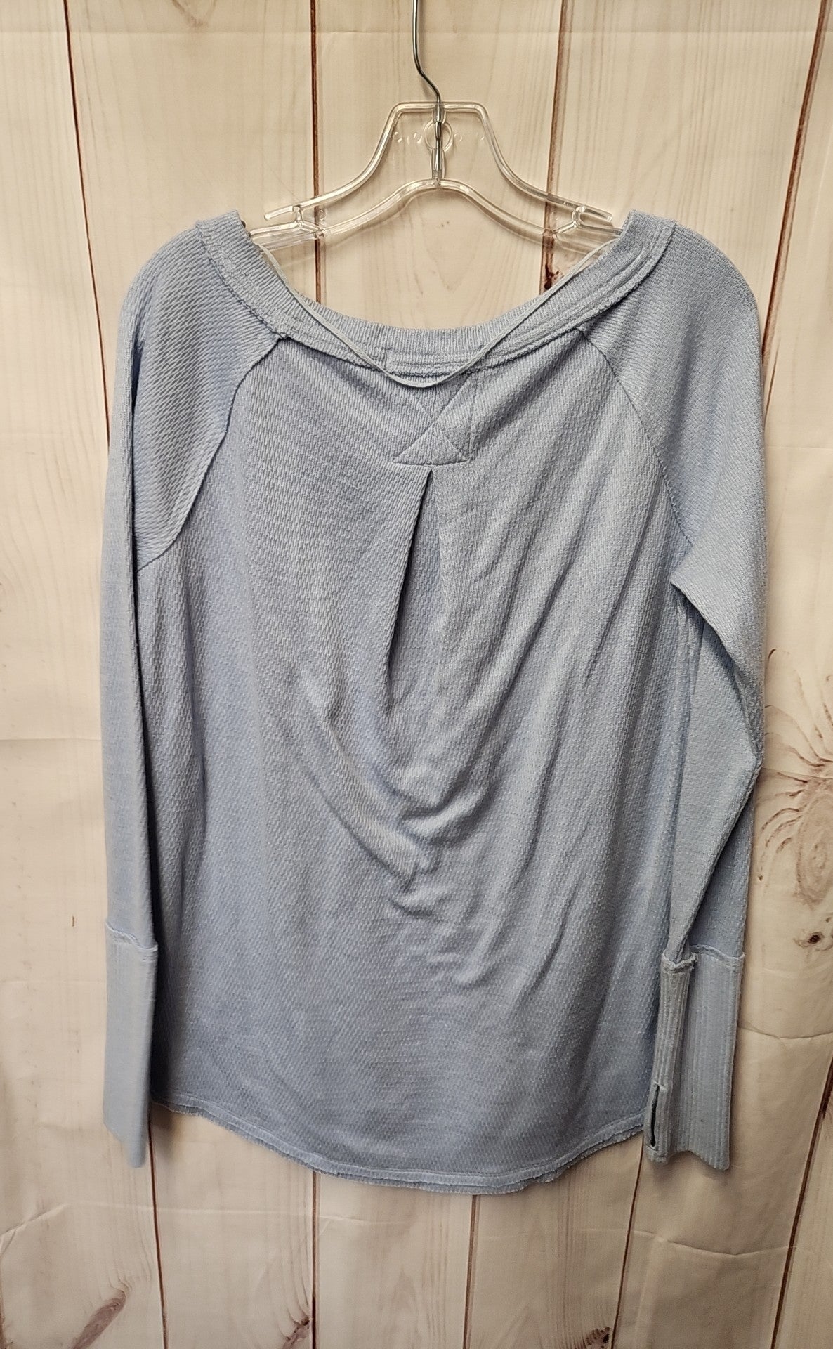We the Free Women's Size S Light Blue Long Sleeve Top