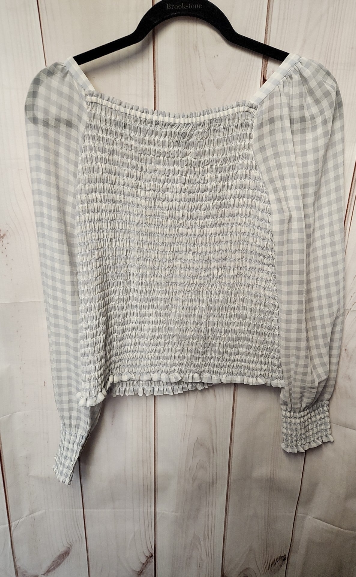 Ann Taylor Women's Size S Gray Long Sleeve Top