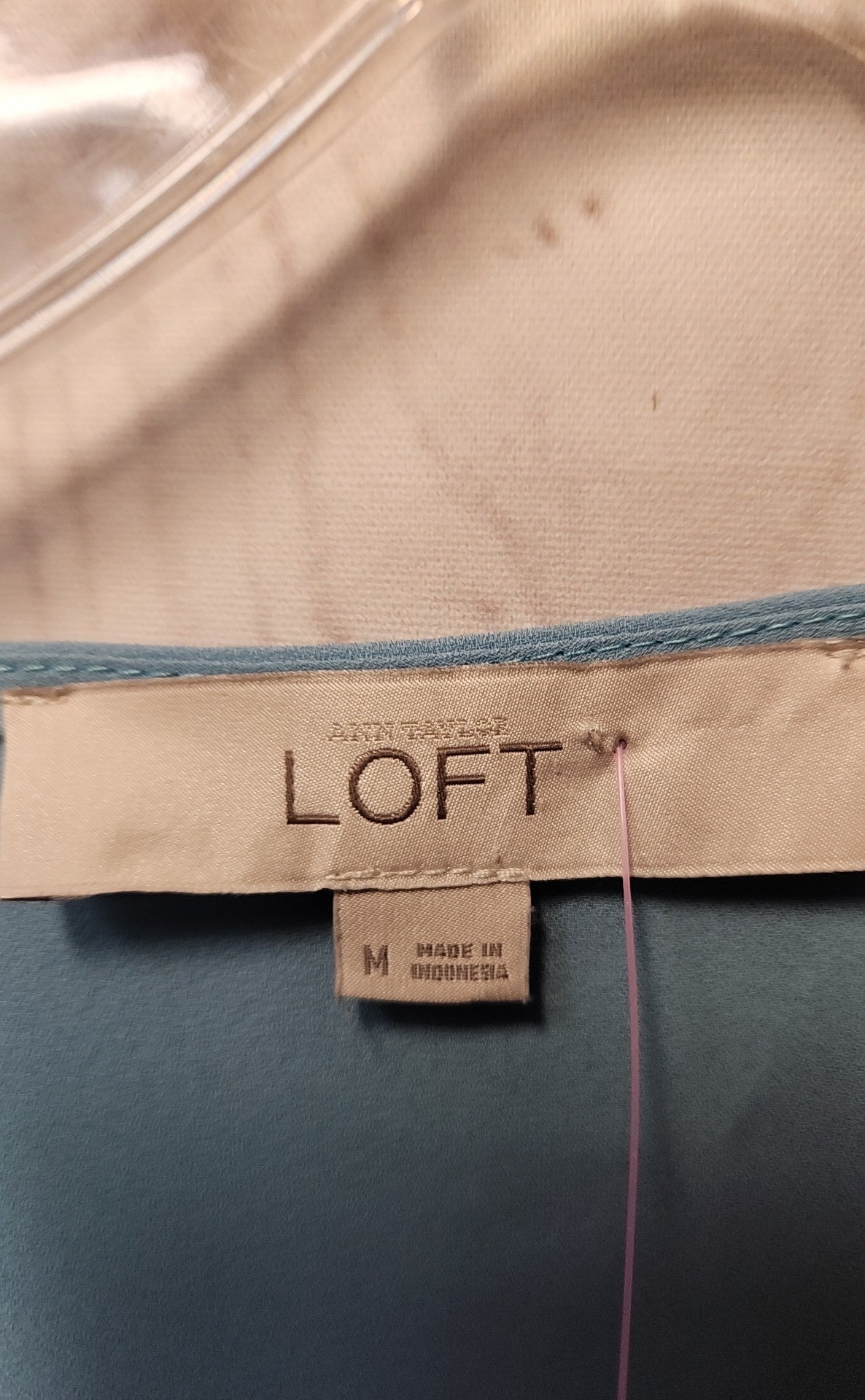 Loft Women's Size M Light Blue Sleeveless Top