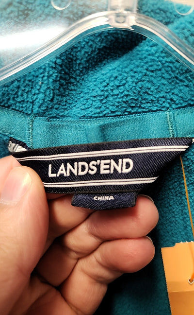 Lands End Women's Size L Teal Sweatshirt