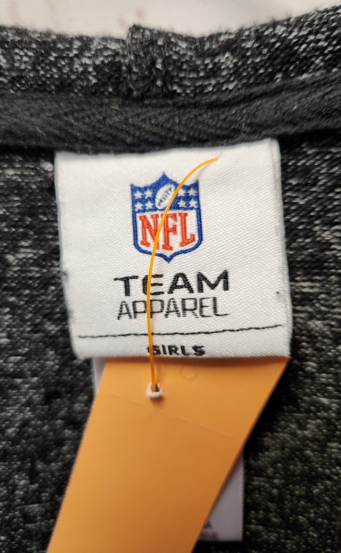 Patriots Girl's Size 10/12 Black Sweatshirt