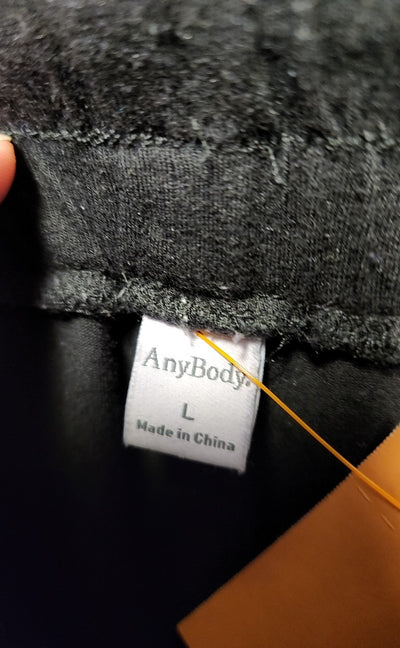 AnyBody Women's Size L Black Pants
