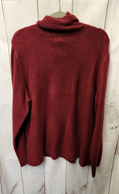 J Crew Women's Size XL Red Sweater