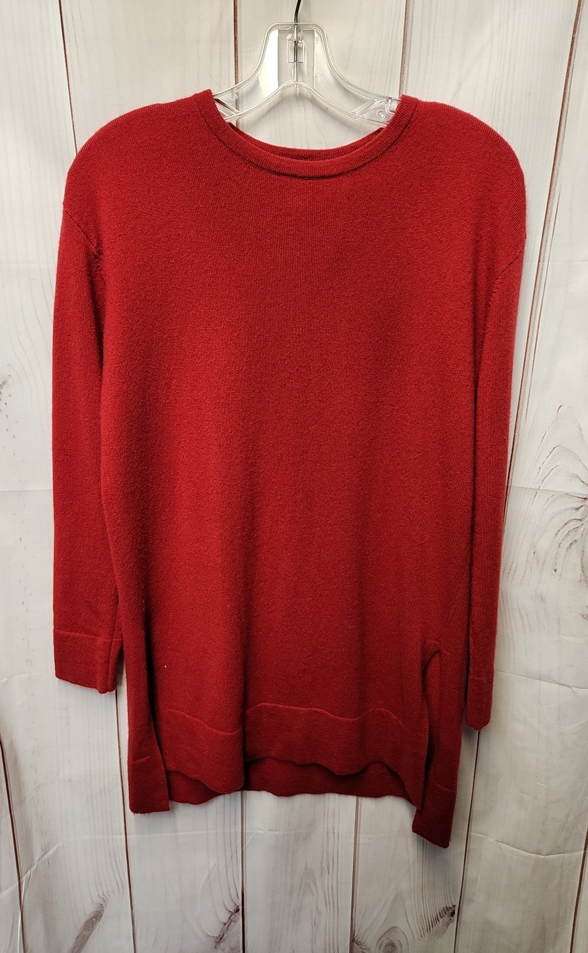 J Jill Women's Size XS Red Cashmere Sweater