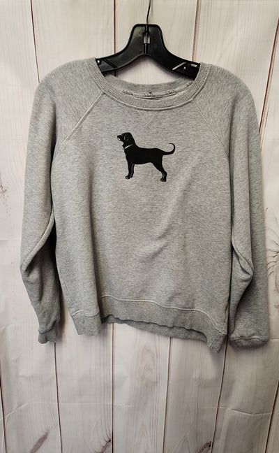 The Black Dog Women's Size S Gray Sweatshirt