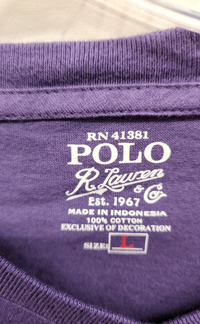 Polo by Ralph Lauren Men's Size L Purple Shirt