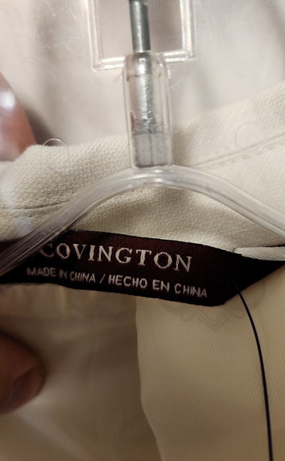 Covington Men's Size 40 White Sport Coat