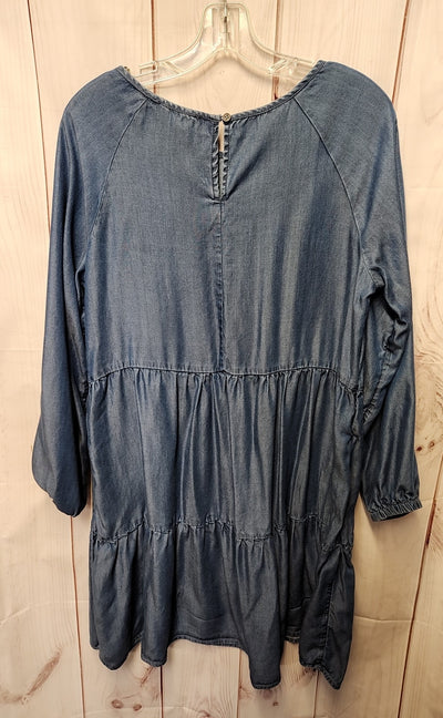 Beach Lunch Lounge Women's Size M Blue Dress