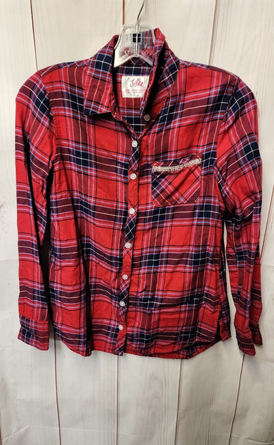 Justice Girl's Size 12 Red Shirt