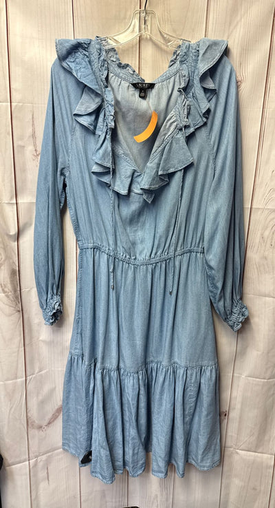 Lauren by Ralph Lauren Women's Size 8 Blue Dress