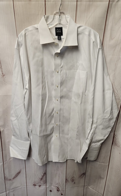 Jos A Bank Men's Size XL White Shirt