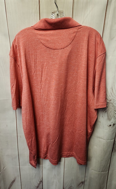 Haggar Men's Size XXL Red Shirt