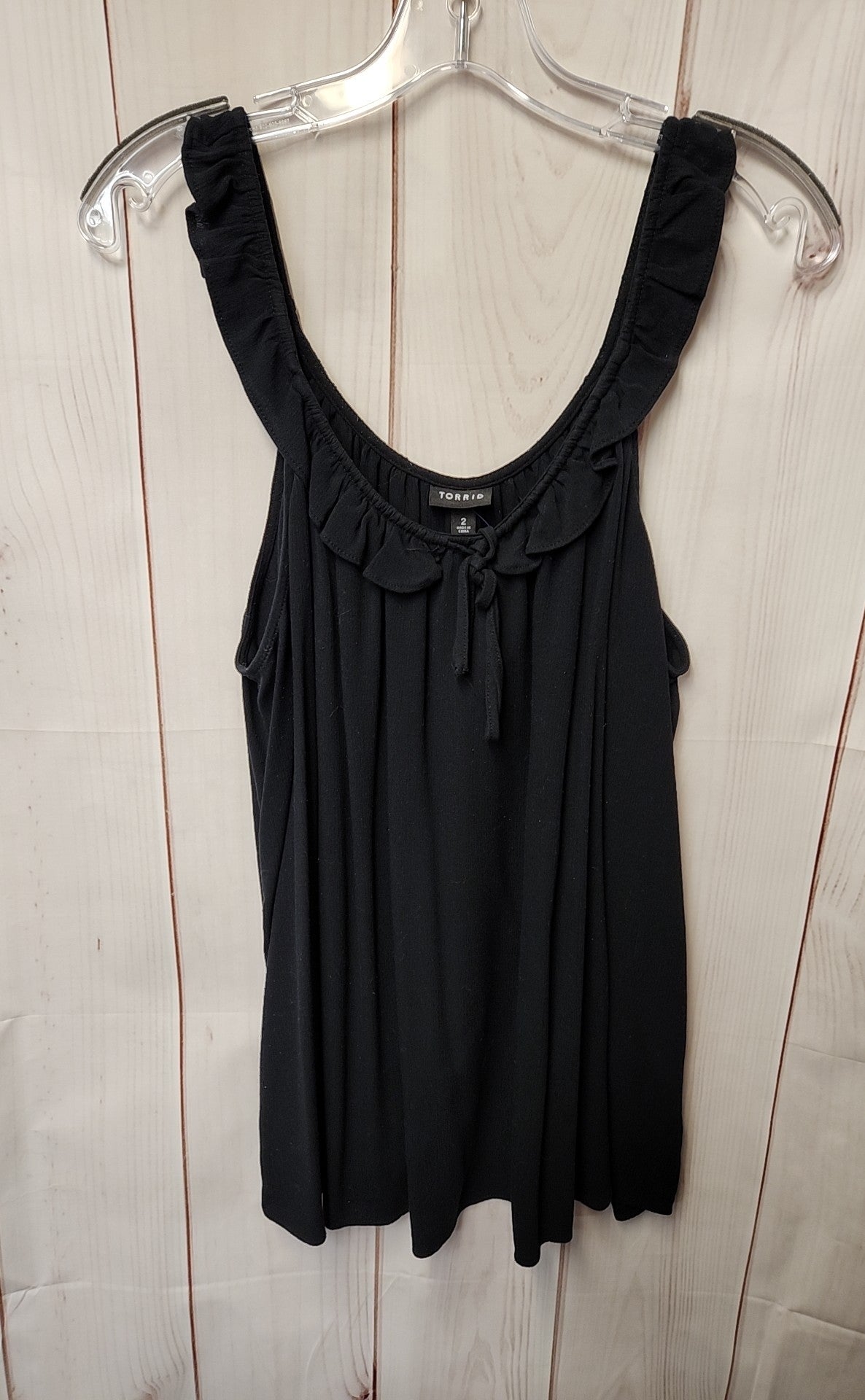 Torrid Women's Size 2X Black Sleeveless Top
