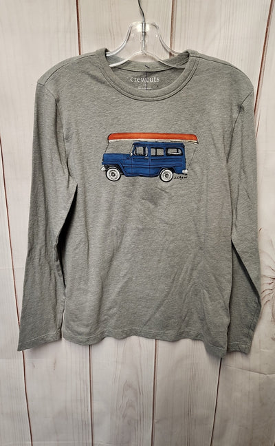 Crewcuts Boy's Size 10 Gray Shirt