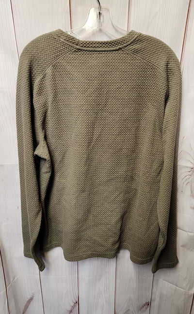 Old Navy Men's Size L Olive Green Sweatshirt