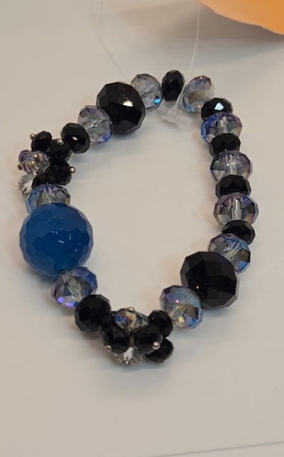 Black & Blue Bracelet