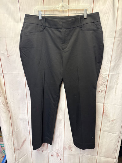 Roz & Ali Women's Size 16 Black Pants