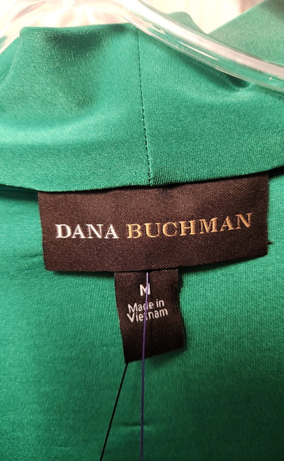 NWT Dana Buchman Women's Size M Green Sleeveless Top