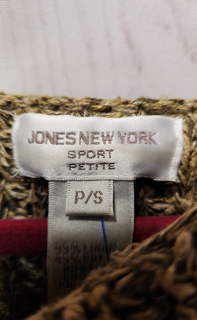 Jones New York Women's Size S Petite Green Sweater