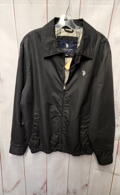 US Polo Assn. Men's Size M Black Jacket