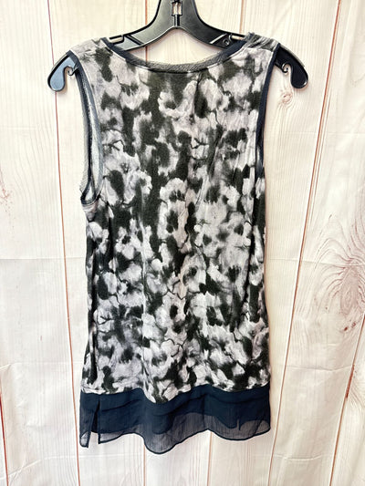 Simply Vera Women's Size M Gray Sleeveless Top