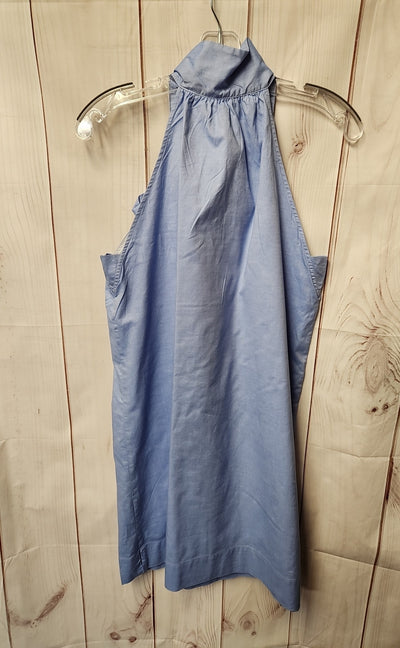 J Crew Women's Size 8 Blue Dress