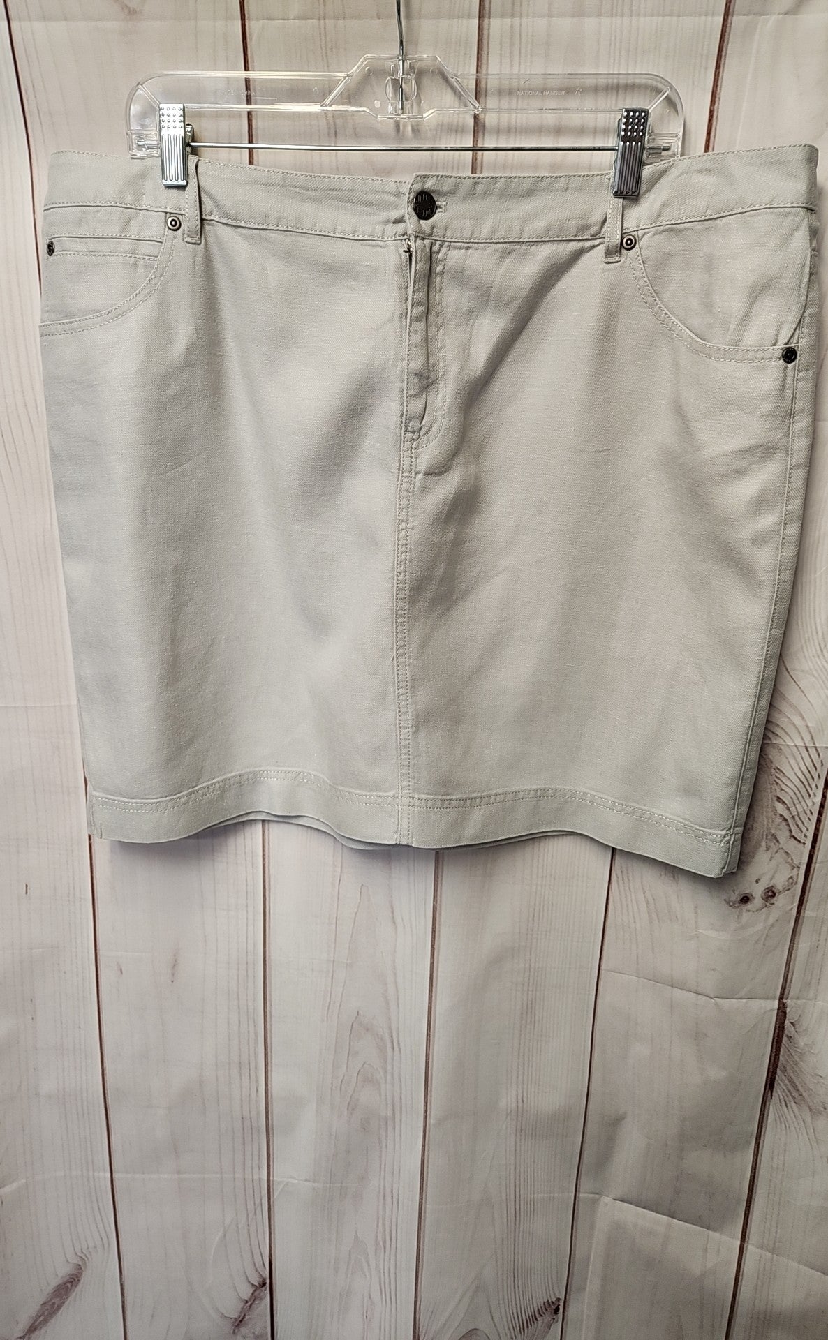 J Jill Women's Size 18 Gray Skirt