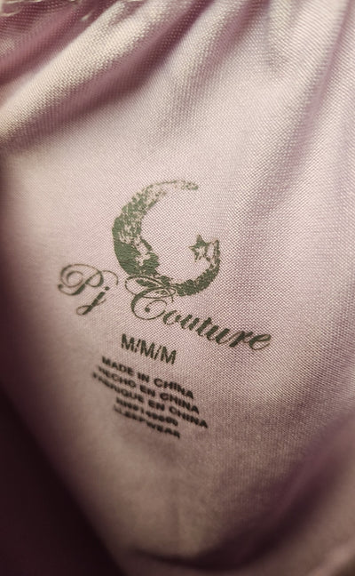 PJ Couture Women's Size M Purple PJ Bottoms