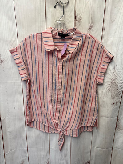 Sanctuary Women's Size S Pink Short Sleeve Top