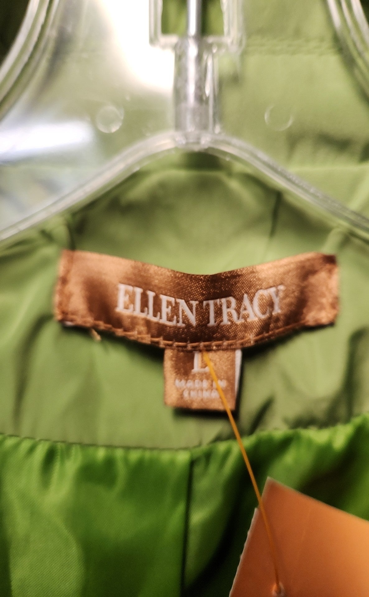 Ellen Tracy Women's Size L Green Jacket