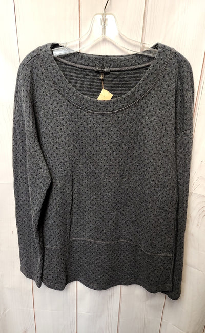 Talbots Women's Size L Gray Sweatshirt