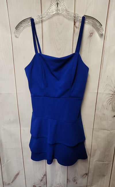 Crystal Doll Women's Size 5 Blue Dress