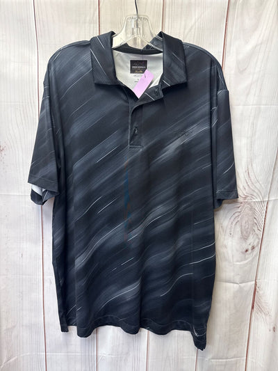 Greg Norman Men's Size L Gray Shirt