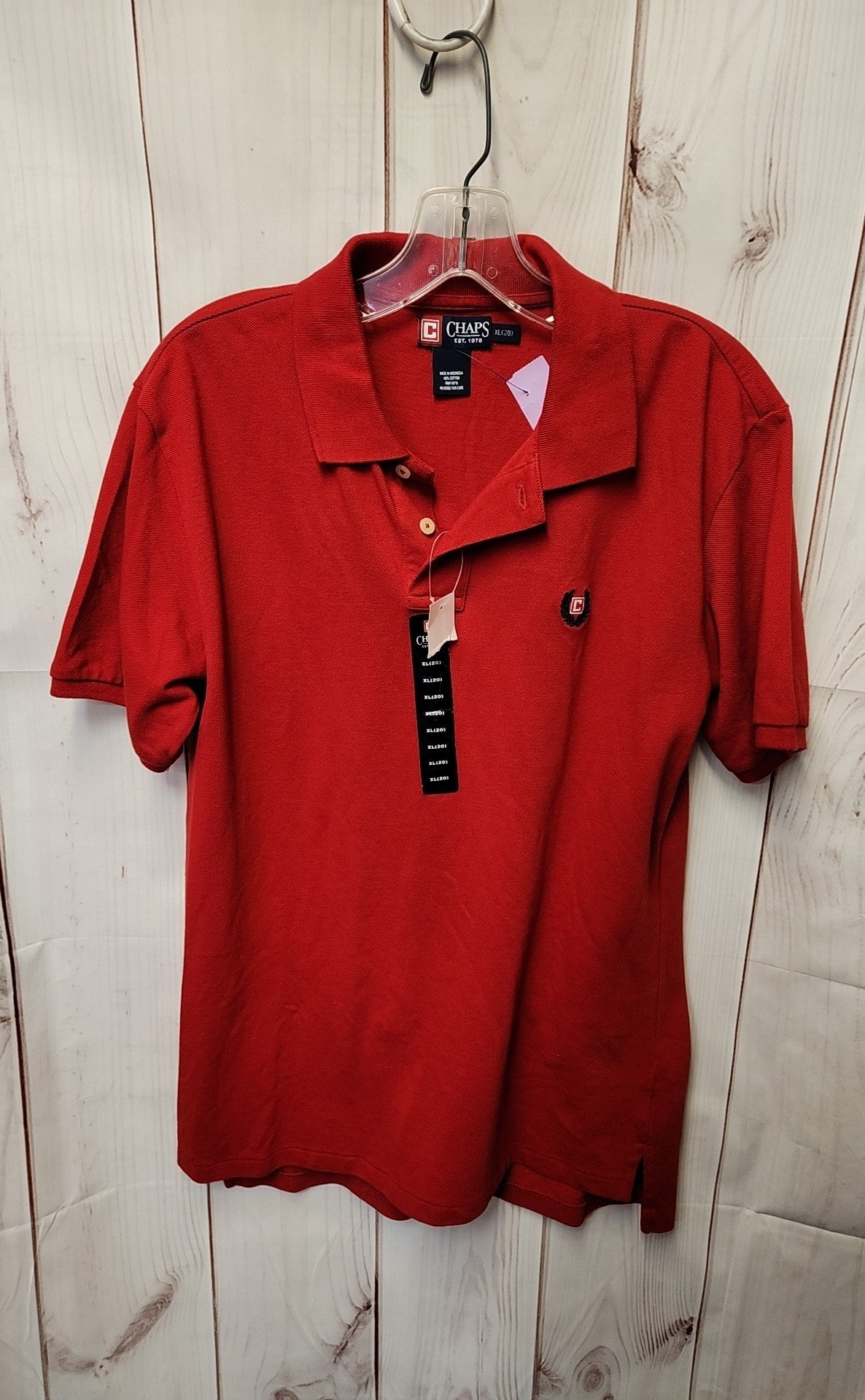 NWT Chaps Boy's Size 20 Red Shirt