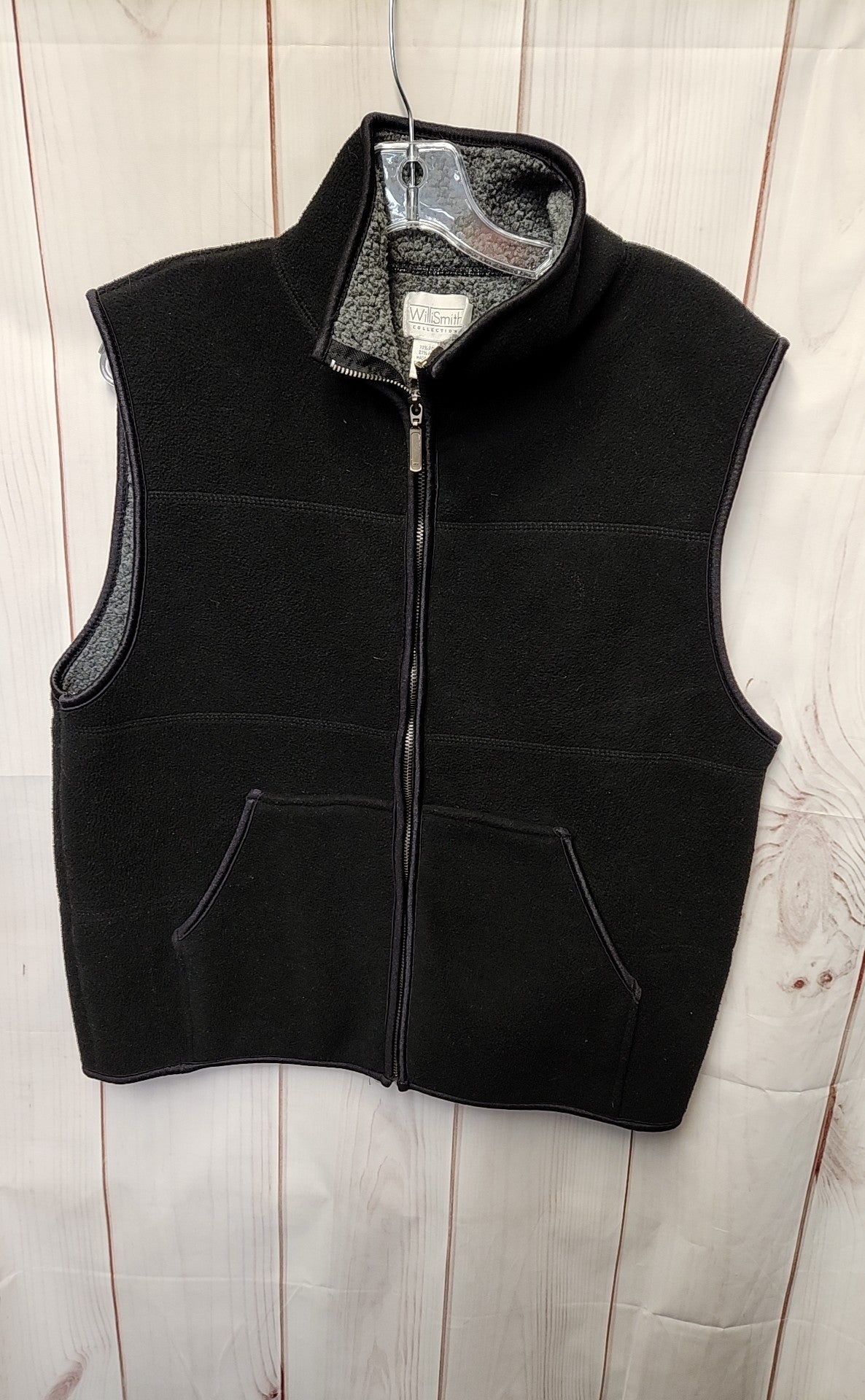 Willi Smith Women's Size L Black Vest