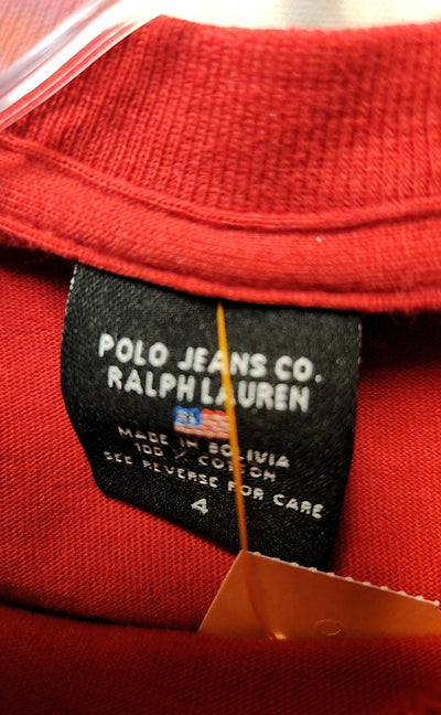 Polo by Ralph Lauren Boy's Size 4 Red Shirt