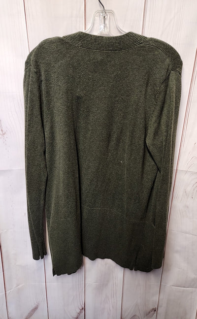 Croft & Barrow Women's Size M Green Cardigan