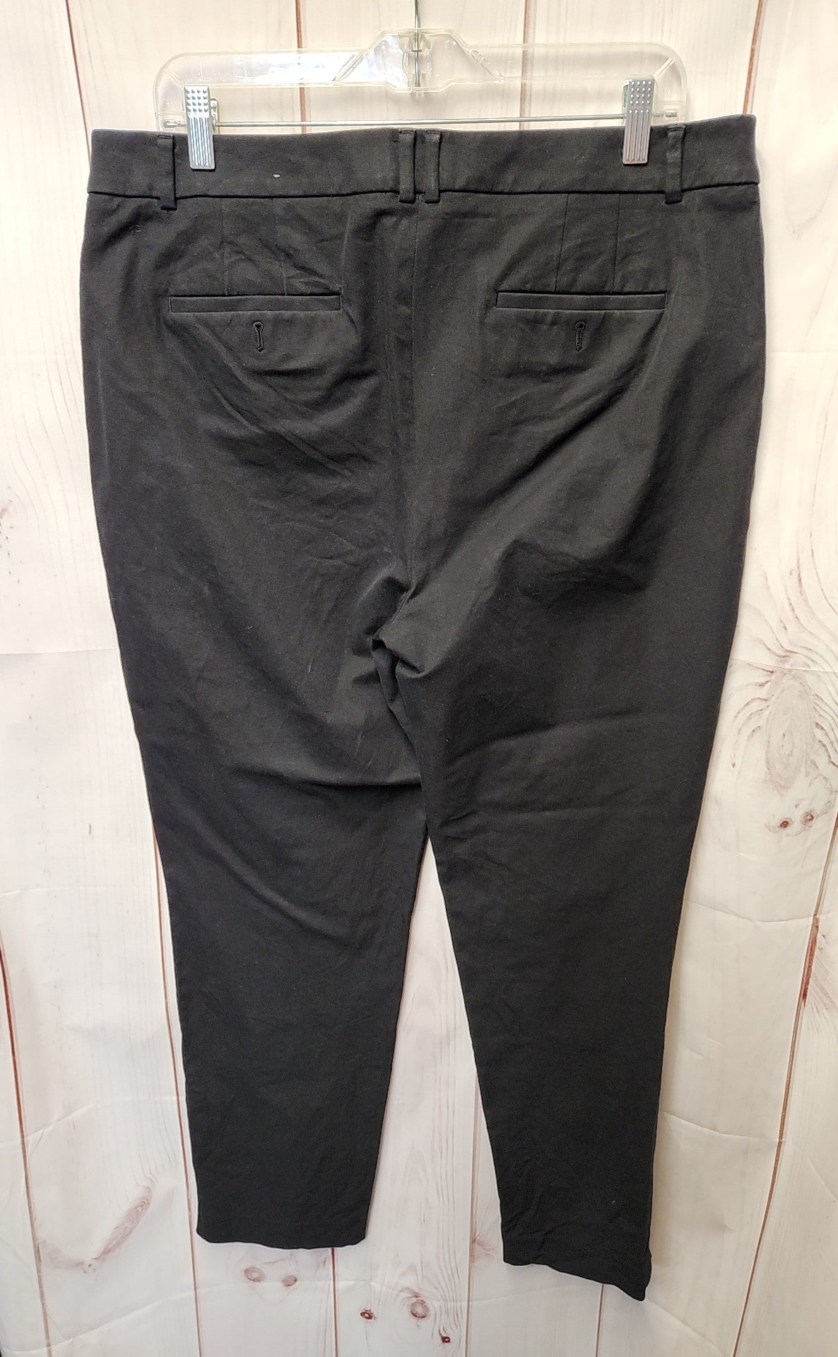 Talbots Women's Size 14 Black Pants High Waist Straight Pant